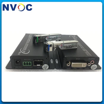 

Mini DVI UnCompressed Fiber Transceiver,1080p,DVI Extender Over Fiber Optic Transmitter&Receiver with 3G,SM,SX,BIDI,10KM,LC SFP