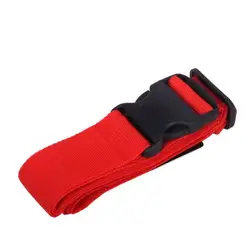 Длинный багажный фаршированный ремень безопасности багажный ремень красный