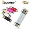 TECHKEY USB 3.0 Type-C 3.1 usb flash drive 3.0 64GB Metal Custom Pen Drive 32GB USB Stick 16GB for Phones Micro USB Flash Type C ► Photo 1/6