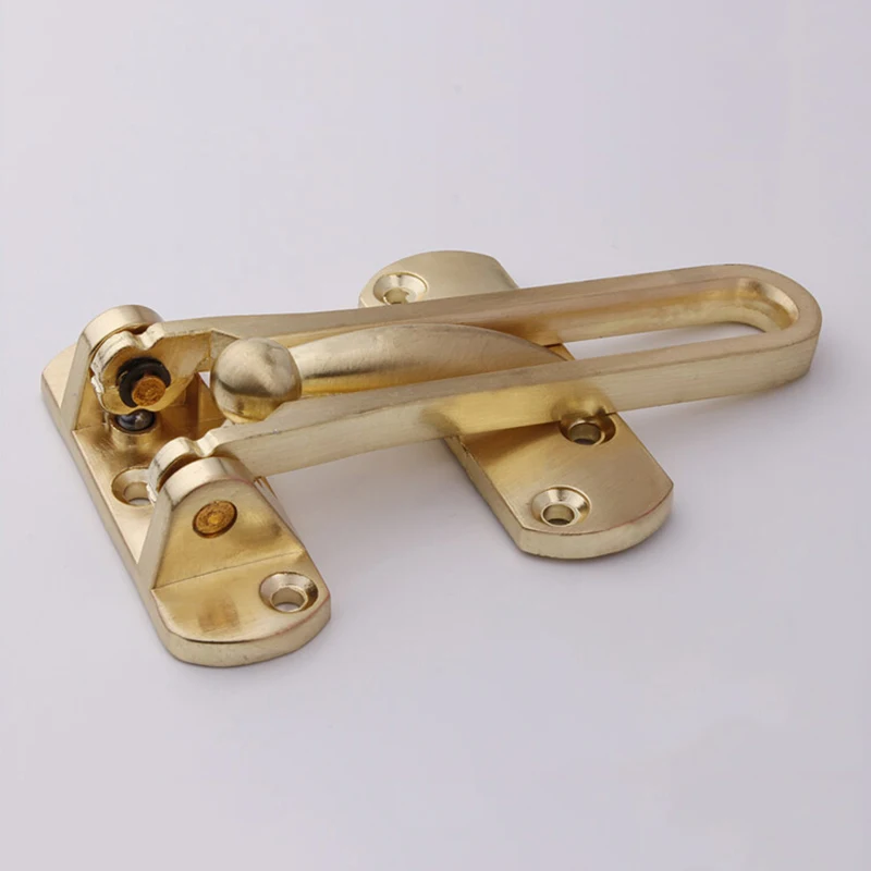 Hot Zinc Alloy Hasp Latch Lock Door Chain Anti theft Clasp Convenience