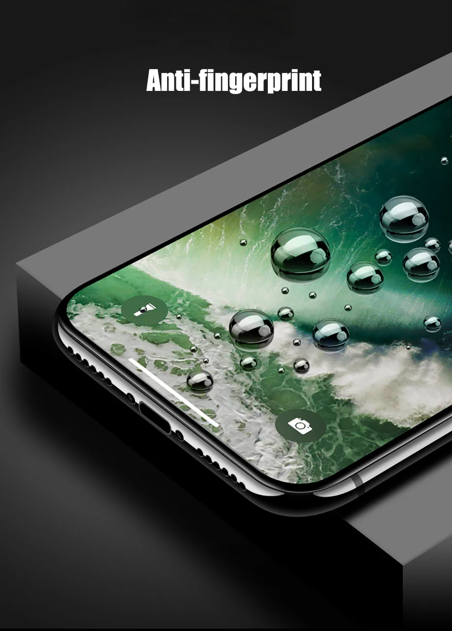 YAMIZOO Glass On the For iPhone 7 6 Tempered Glass Protective Screen Protector Full Cover 9D Glass For iPhone 8 Plus X XR XS Max (4)
