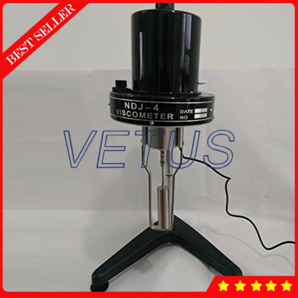 

Grease Paint Plastic Adhesives Viscosity Meter Tester with NDJ-4 1-2*1000000mPa.s viscometer liquid dynamic viscosity measure