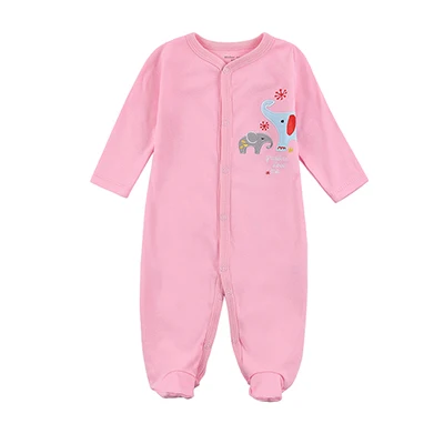 Mother Nest/ комбинезон для младенцев, зимняя одежда милая детская одежда с принтом машины Осенняя хлопковая одежда для маленьких мальчиков - Цвет: XTBJP16103P