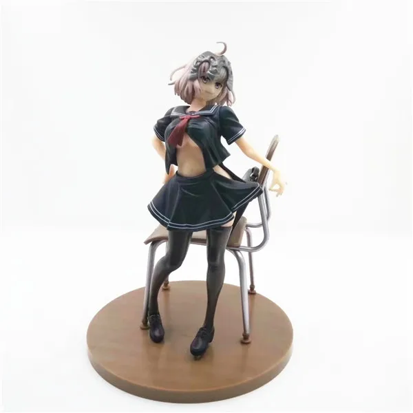 

Fate/Grand Order Ruler saber Jeanne D'Arc School Uniform Action Figures toys 25cm
