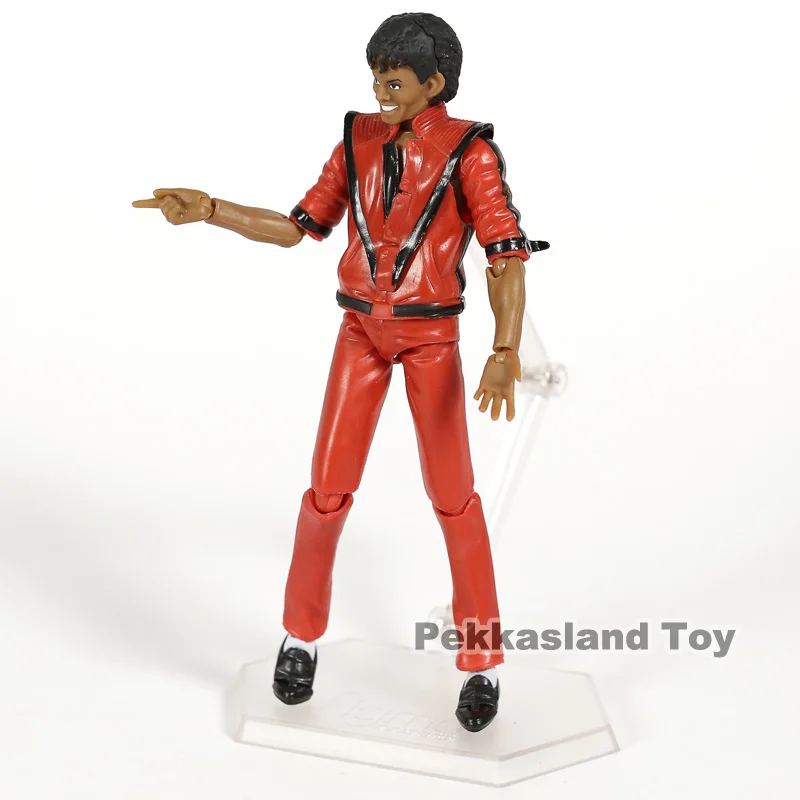 14 см Figma 096 MJ Коллекция Фигурки игрушки триллер MV ver. Модель украшения головы Сменные