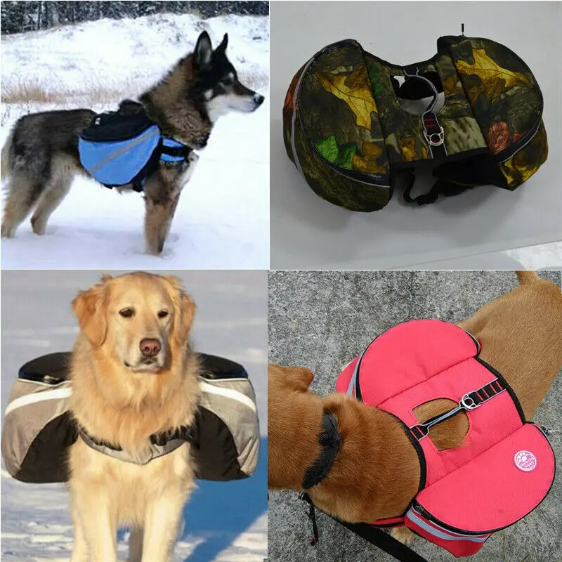 Открытый Кемпинг собака седло Сумка переноска для животных рюкзак-переноска Путешествия Туризм Жгут