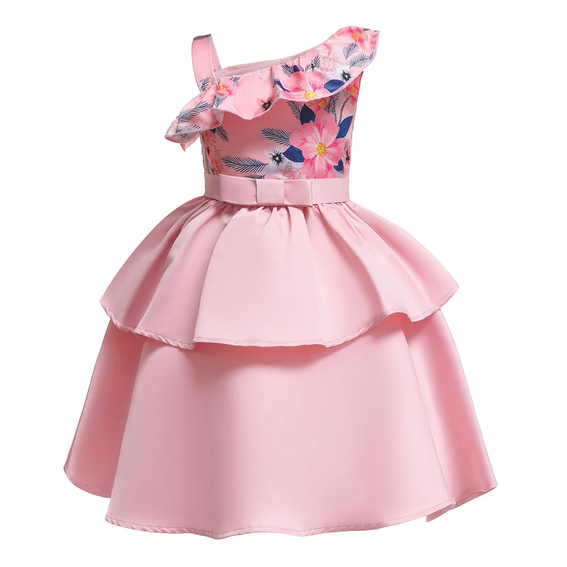 

Flower Girls Wedding Dress Children Princess Party Dress Costume Kids Dresses For Girls Summer Dress 3 4 5 6 7 8 9 10 Year