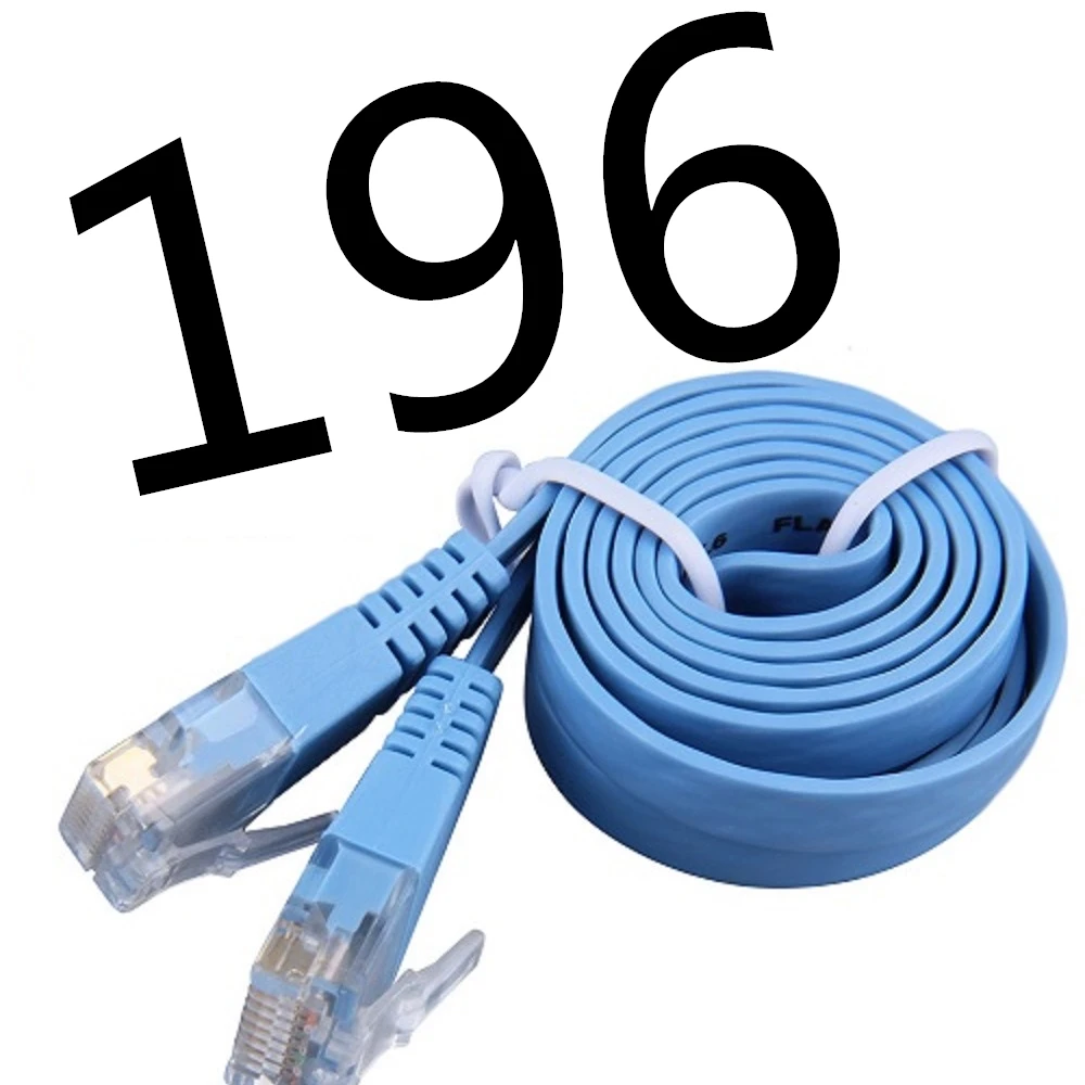 

196# MEIBAI Ethernet Cable High Speed RJ45 Network LAN Cable Router Computer Ethernet Cables For PC Router Laptop