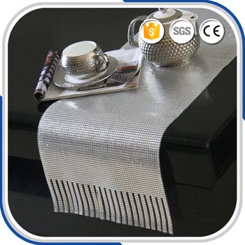 

Aluminium Sequin Fabric for Table Cloth