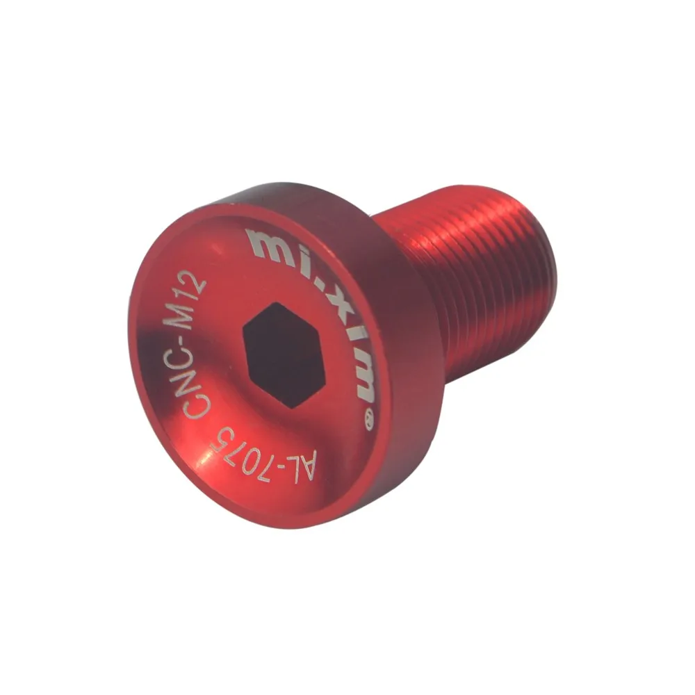 Aluminum Alloy M12Spline Axis Bike Screw ES25 Spline Axis Crankset