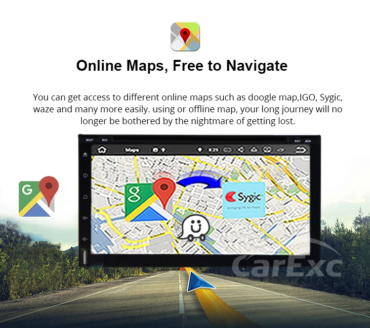 Flash Deal 2 Din Android 9.0/9 Car DVD Universal  WIFI GPS BT OBD DAB+ WIFI Navigation Radio USB Multimedia 6