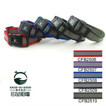 

200Pcs/Lot Lively Pet Dog Reflective Collar Buckle Style 2.5cm 5 Colors