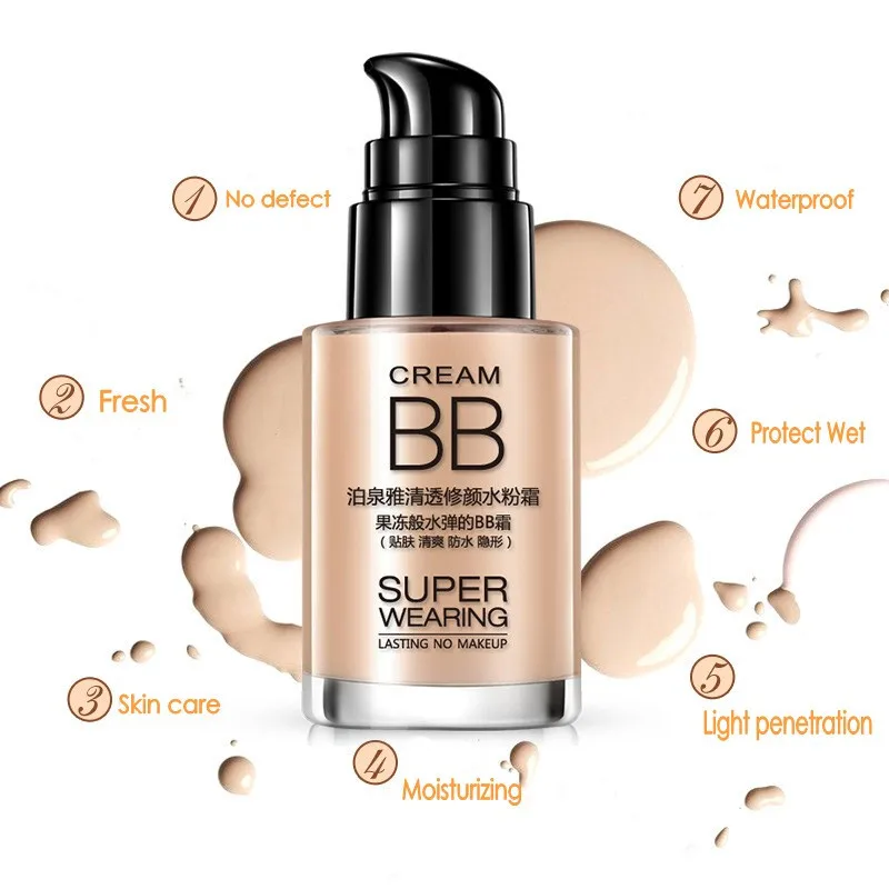 BIOAQUA Cover bb крем отбеливающий консилер основа для фотосъемки|covering cream|bb creammakeup cream |