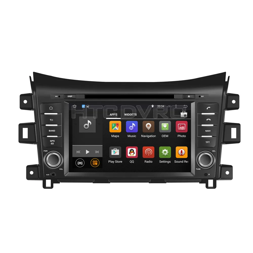 Top YMODVHT 8inch 4G Octa Core Android 9.0 7.1 Car DVD Player for Nissan Navara/NP300 2014-  GPS Auto RDS Radio Audio Video Stereo 3