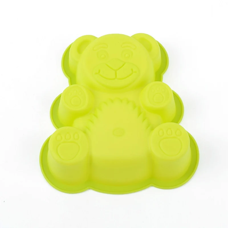 

Silicone Cake Mold, Cute Bear Shaped DIY Moulds, Creative Moulds Baking Pan