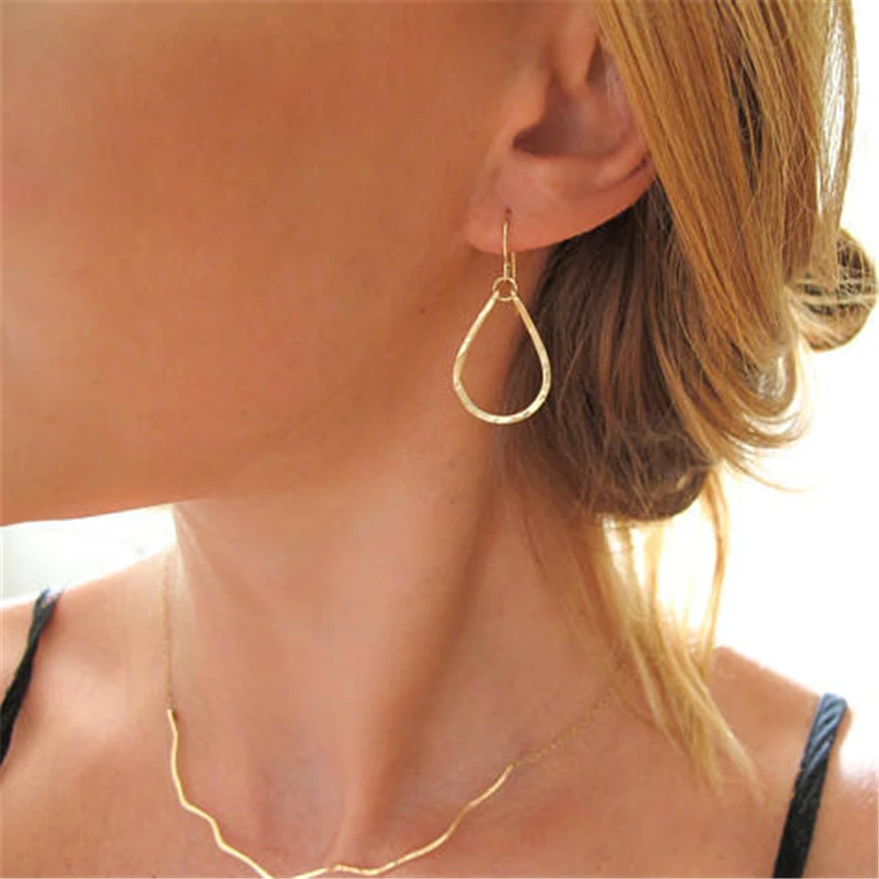 

Customize Hoop Earrings Handmade Vintage Jewelry Boho14 Gold Filled Orecchini Brincos Pendientes Oorbellen Earrings for Women