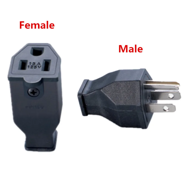 

Wholesale 125v 15a Nema L5-15P L5-15R female male connector 3 sprong power outlet wired electrical Receptacle AC socket plug