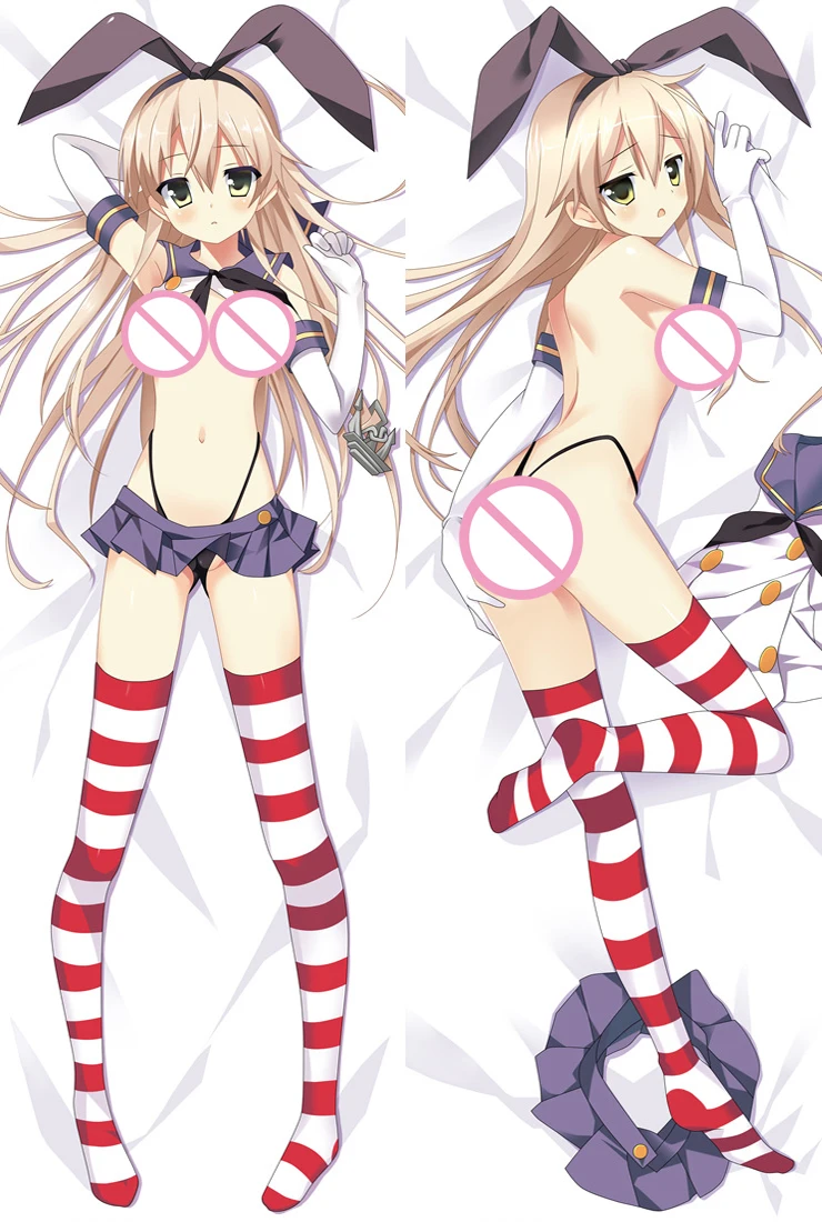 Новая коллекция японского аниме Kantai Коллекция KanColle shimakaze чехол для подушки Dakimakura