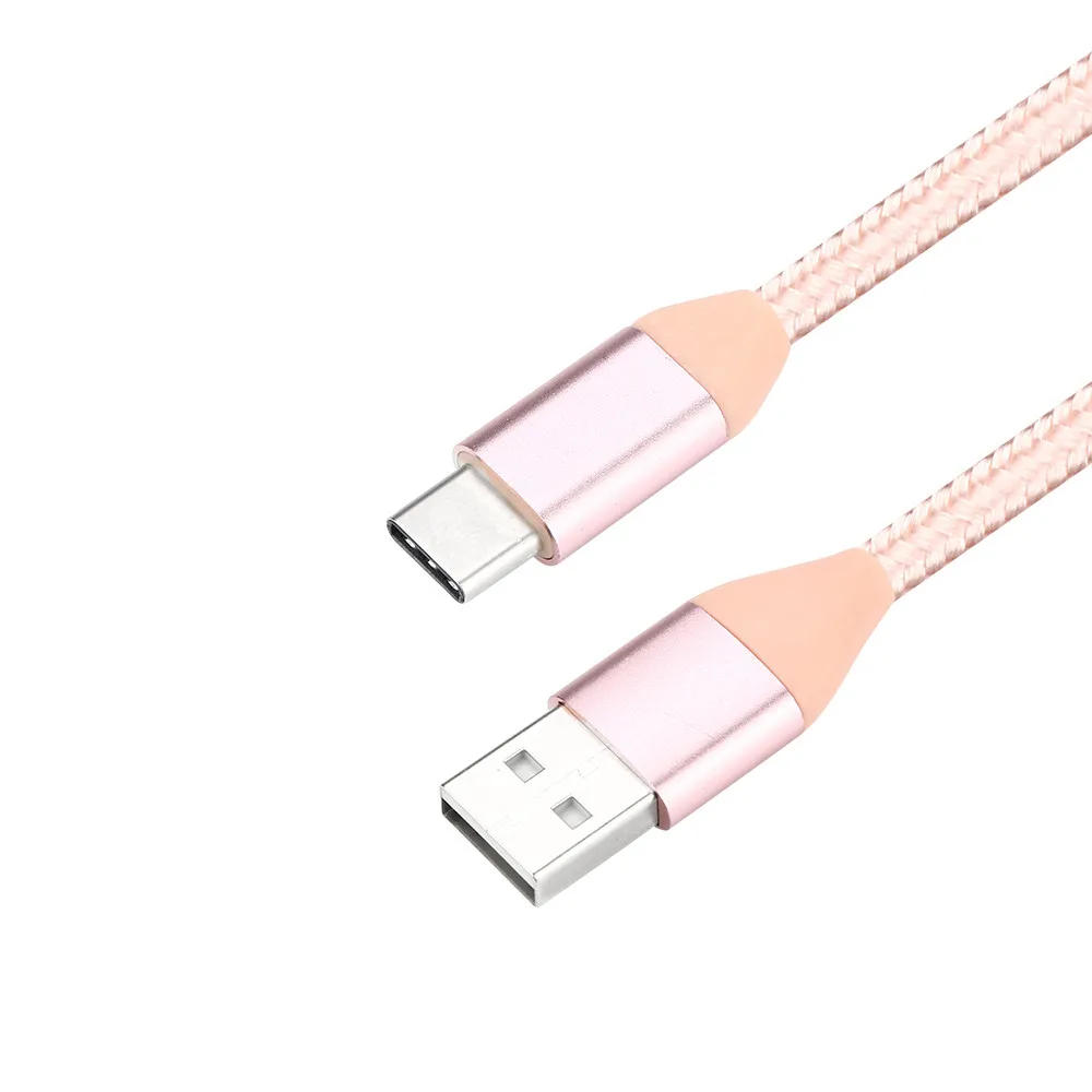 1M type-C телефонный кабель 2A USB-C USB 3,1 type-C Синхронизация данных Быстрый зарядный кабель для samsung Galaxy универсальные телефонные кабели# YL5