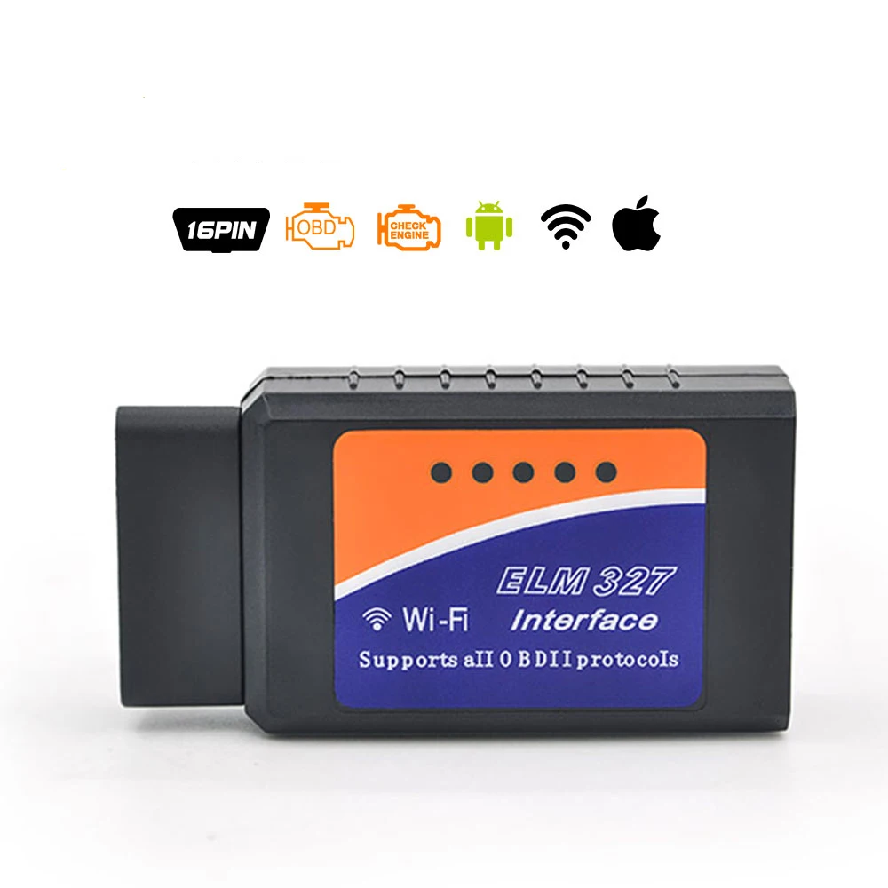Prix pour KONNWEI ELM327 WiFi OBD2/OBDII Lecteur de Code De Voiture Outil De Diagnostic Mini Scanner Détecteur De Voiture Automobile Outil Pour Android/IOS Prix pour KONNWEI ELM327 WiFi OBD2/OBDII Lecteur de Code De Voiture Outil De Diagnostic Mini Scanner Détecteur De Voiture Automobile Outil Pour Android/IOS