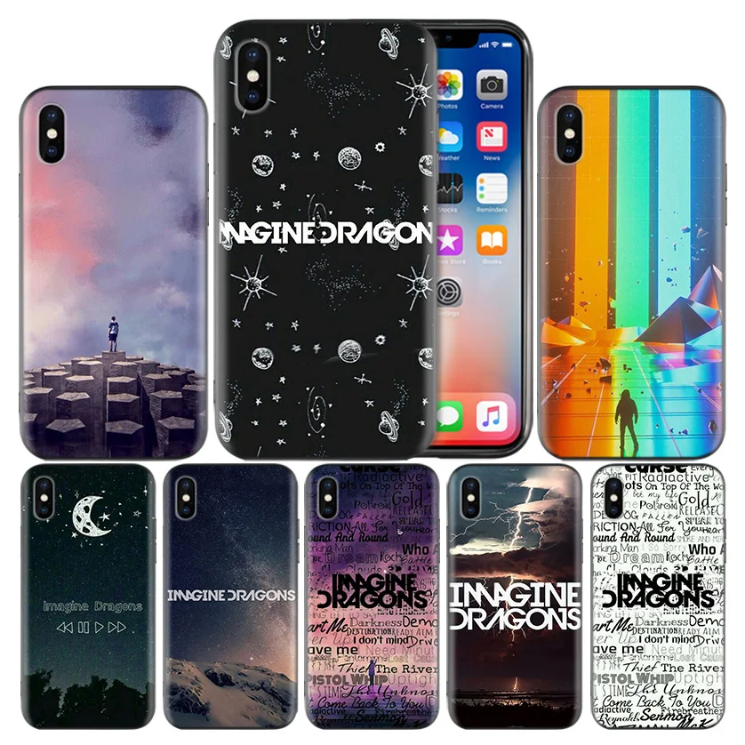 

Imagine Dragons Bands Frosted Fundas Back Case For Apple iPhone 7 8 6 6S Plus X XS MAX XR 5 5S 5C SE 10 Ten Protective Cover