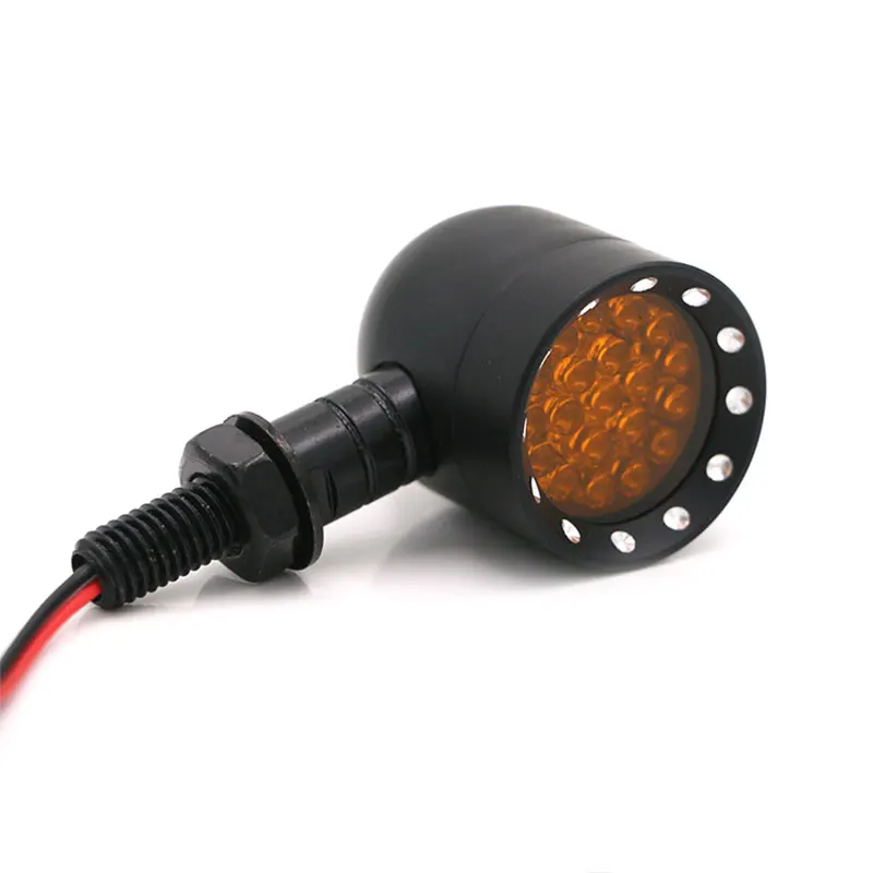 Nuoxintr Universal led Motorcycle Turn Signal Lights Indicators Moto Motorbike Motorcycle Accessories Tail Lights Signal Lamp
