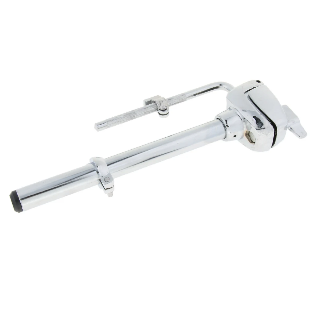 Metal Sliver Tom Drum Single Arm Stand Holder Support Rack Bracket Percussion Accessory  for Drum Set Kit Stand