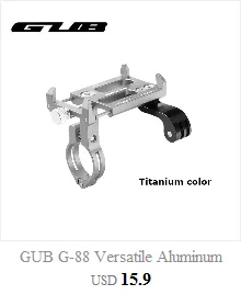 GUB велосипедный держатель для телефона, руль, G-85, G-84, регулируемый алюминиевый сплав, велосипедный держатель для мобильного телефона, кронштейн, аксессуары для велоспорта
