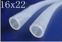 16x22mm Food Grade Medical Use FDA Silicone Rubber Tube Hoses Pipe