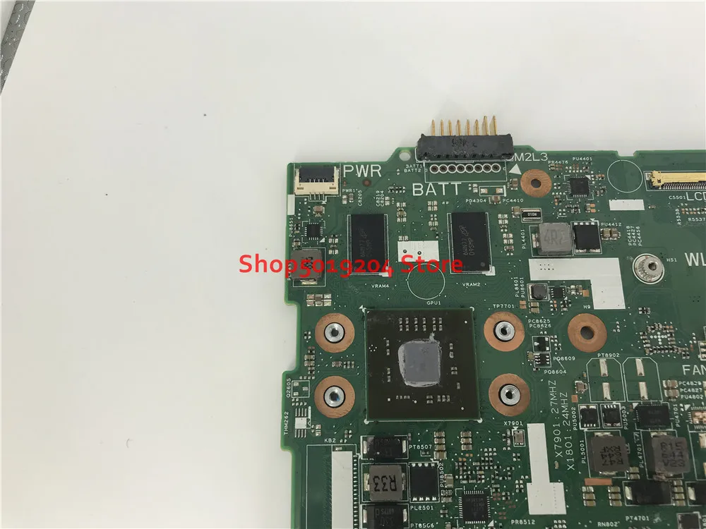 Ideal  FOR DELL Inspiron 15 3567 3467 Laptop motherboard With SR2UW I3-6006U cpu 15341-1 91N85 mainboard C