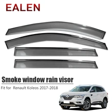 EALEN для Renault Koleos стиль ABS вентиляционные дефлекторы защита автомобиля аксессуары 4 шт./1 комплект козырек на ветровом стекле