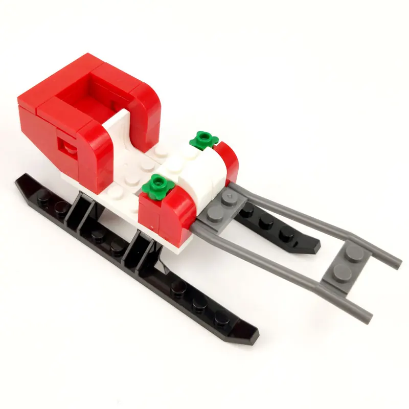 

Legoing Blocks MOC Creator Bricks Santa Claus Sled Set Building Blocks Toys for Children for Creator DIY Parts Christmas Gifts
