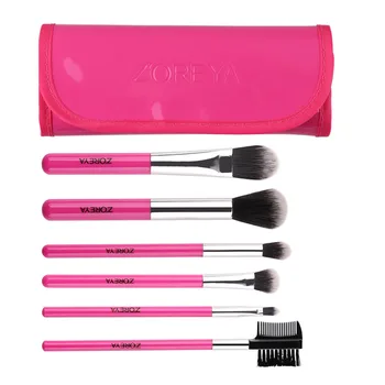 

BGVfive6pcs/set Beauty Foundation Brush Kit Power Blush Eye Shadow Brow Lash Lip Face Make Up Brushes