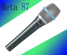 3 шт. Бесплатная Доставка!! высокое Качество BETA87A Динамический Капсулу! бета 87A Суперкардиоида Вокальный Микрофон С Удивительным Звуком!