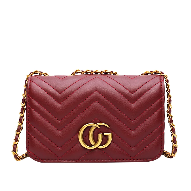 

bags for women 2019 ladies high quality lambskin flap shoulder bags hasp square striped bag chain caviar leather handbags