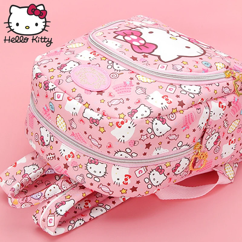 Hello kitty/Модная Детская сумка с рисунком из мультфильма; розовый KT рюкзак для девочек; школьный рюкзак для маленьких девочек; подарки на день рождения; хорошее качество; плюш