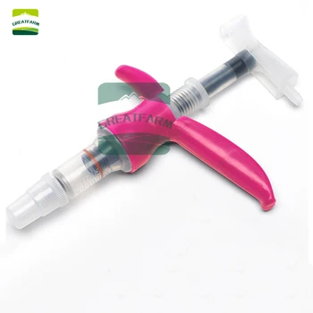 

10PCS Imported Syringe 2ML 3ML 10ML Plastic Adjustable Continuous Syringe animals chicken pig anti-epidemic injection needle