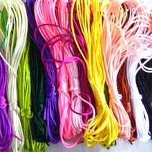 2,5 мм китайский узел нейлоновый плетеный браслет веревка моток веревки проволока Бисероплетение 160 м/16 рулонов