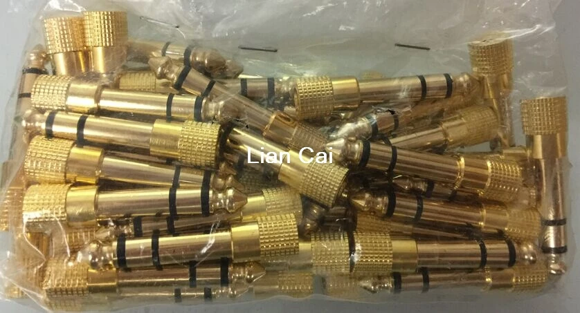 

50pcs 3.5mm Female to 6.35mm Male Stereo Audio Jack Converter Adapter