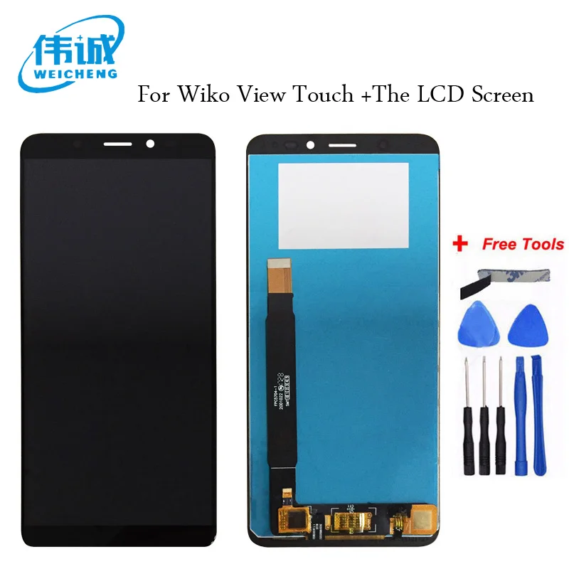 WEICHENG For wiko view LCD Display and Touch Screen 5.7