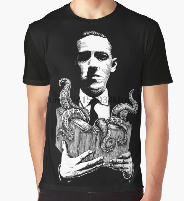 

All Over Print T-Shirt Men Funy tshirt Storytime with Lovecraft Short Sleeve O-Neck Tops Tee women t shirt