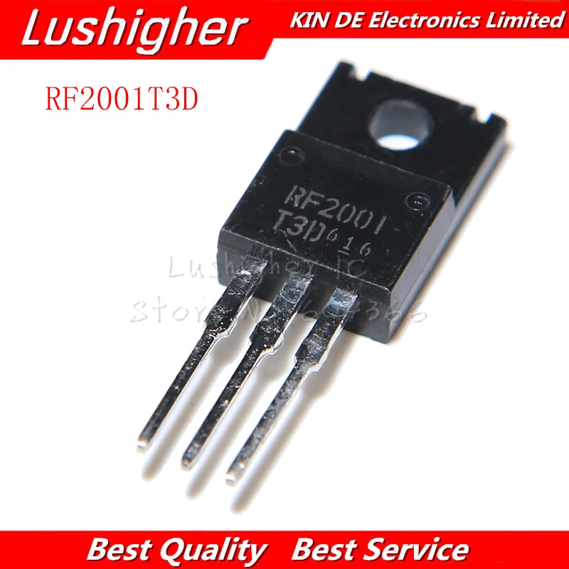 10 шт. RF2001T3D TO 220F RF2001 T3D 220 300V 20A новый оригинальный|Интегральные схемы| |