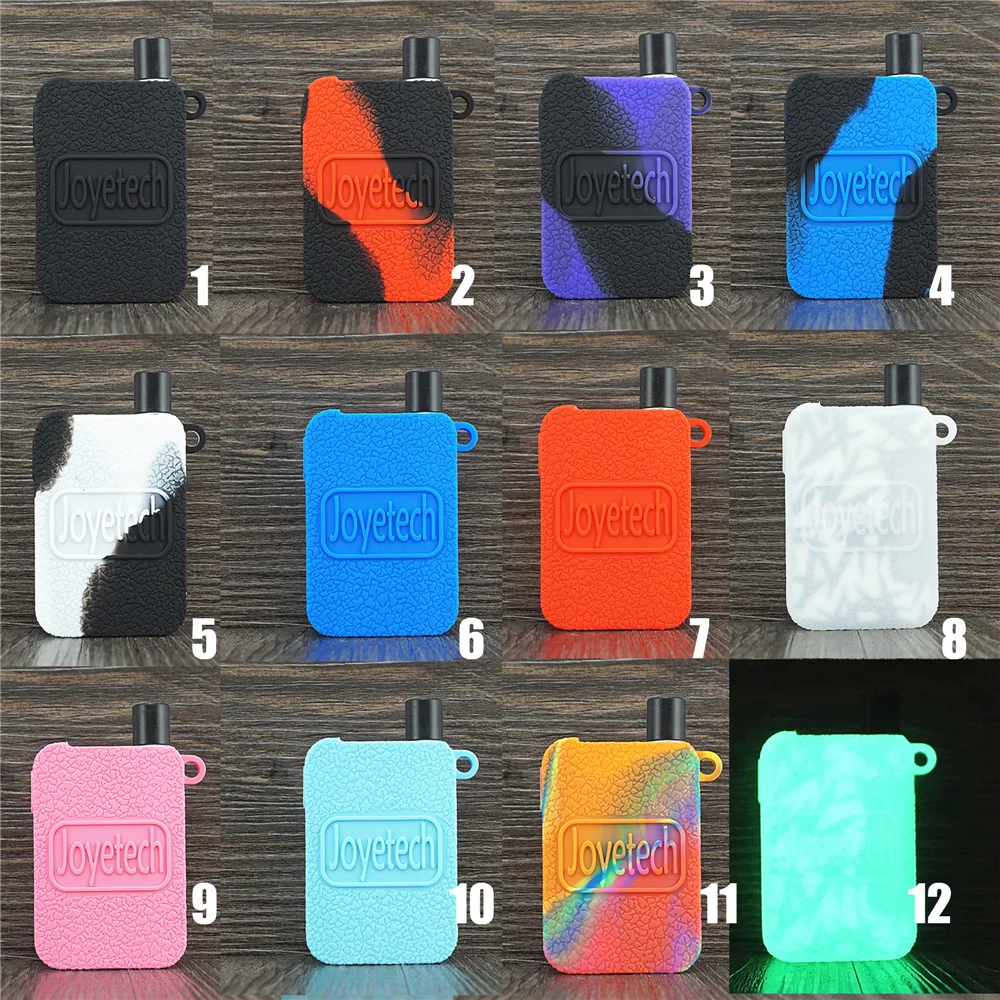 

Texture Skin for Joyetech Exceed Grip Kit 1000mAh Pod System Kit Protective Silicone Case Rubber Sleeve Cover Shield Wrap