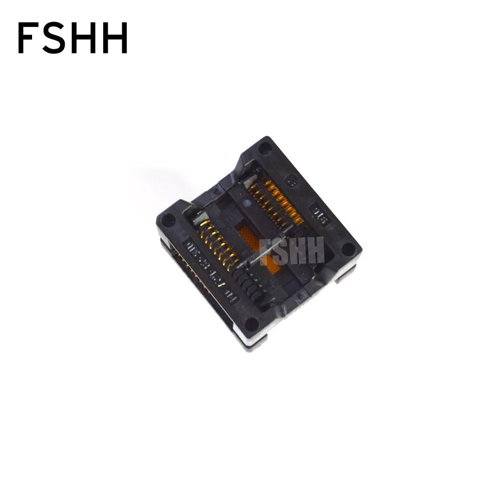 

CNV-SOP16(H)-DIP16 Programmer Adapter 300mil SOIC16 SO16 Adapter SOP16 to DIP16 Test Socket OTS-16(28)-1.27-04