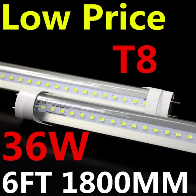 36 W 6FT T8 G13 Led verlichting Buizen 6 voeten Led Buizen 1800mm ... 36 W 6FT T8 G13 Led verlichting Buizen 6 voeten Led Buizen 1800mm ...
