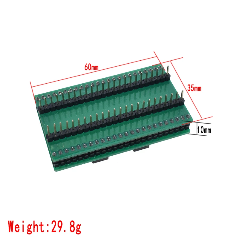 Высокое качество TSOP48 к DIP48 адаптер, TSOP48 тестовое гнездо 0,5 мм шаг для RT809F RT809H и для XELTEK USB программист