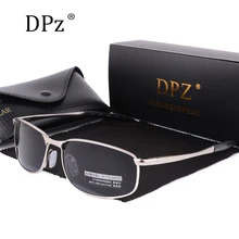 DPZ брендовые Дизайнерские мужские солнцезащитные очки поляризованные очки маленькие линзы лучи вождения wo мужские солнцезащитные очки UV400