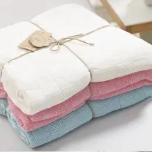 110*120 см хлопок бамбуковые вязаные одеяла для новорожденных реквизит для фотосъемки, Фотофон