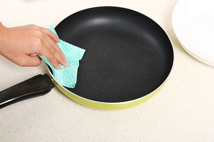 Paño de limpieza mágico para cocina, paño de limpieza de aceite antiadherente, bolsa de toalla, toalla colorida ambiental de alta eficiencia|kitchen cleaning cloth|wiping ragcleaning cloth - AliExpress