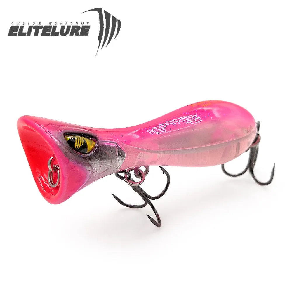Рыболовные приманки eletelure MUYU Popper Top 70 мм/12 5 г искусственные для окуня щуки рыбы